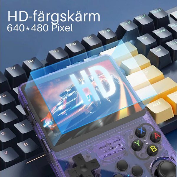 Retro Spelkonsol i Fickformat
