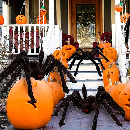 Jättespindel Halloween Dekor