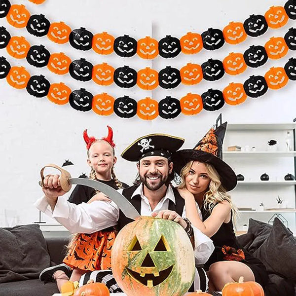 Skrämmande Halloween Banner