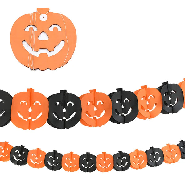 Skrämmande Halloween Banner