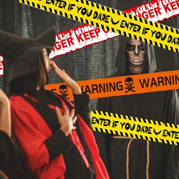 Farlig Halloween Varningsband
