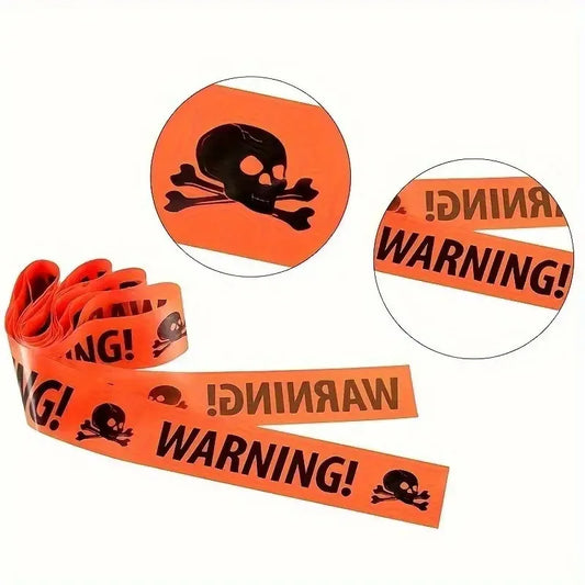 Farlig Halloween Varningsband